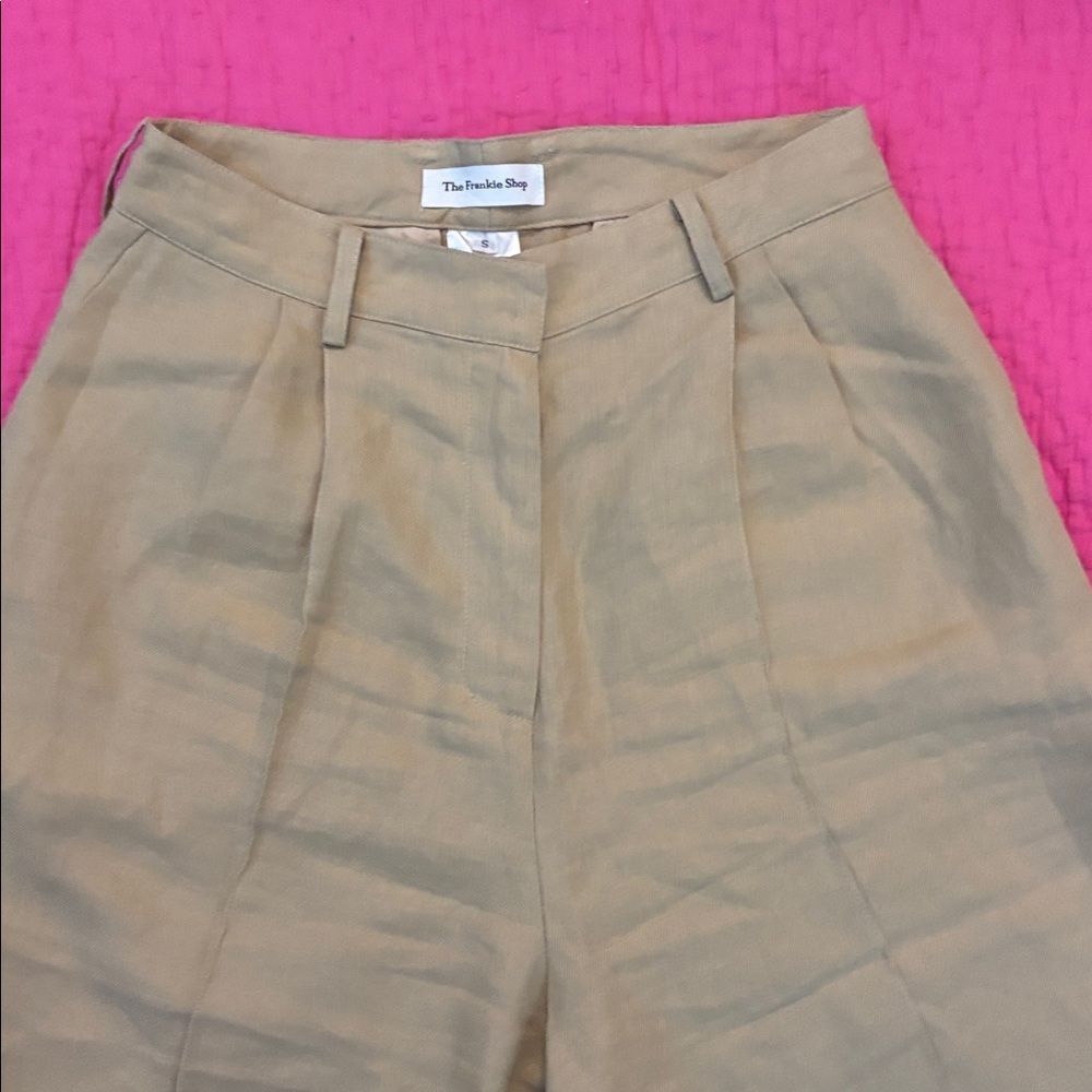 The Frankie Shop Beige Women's  Bermuda Shorts, S View 2
